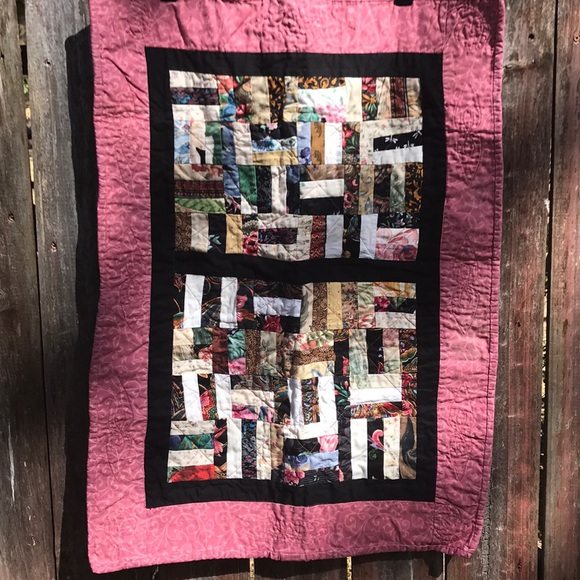 Hand Crafted Other - Handmade Asian Inspired Quilt Wall Hanging